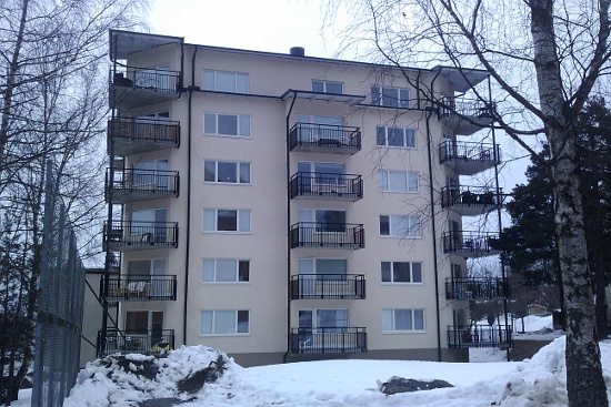 Haninge Bostäders nyproducerade "Syrenen" i Handen. Haninge Bostäders nyproducerade "Syrenen" i Handen.
