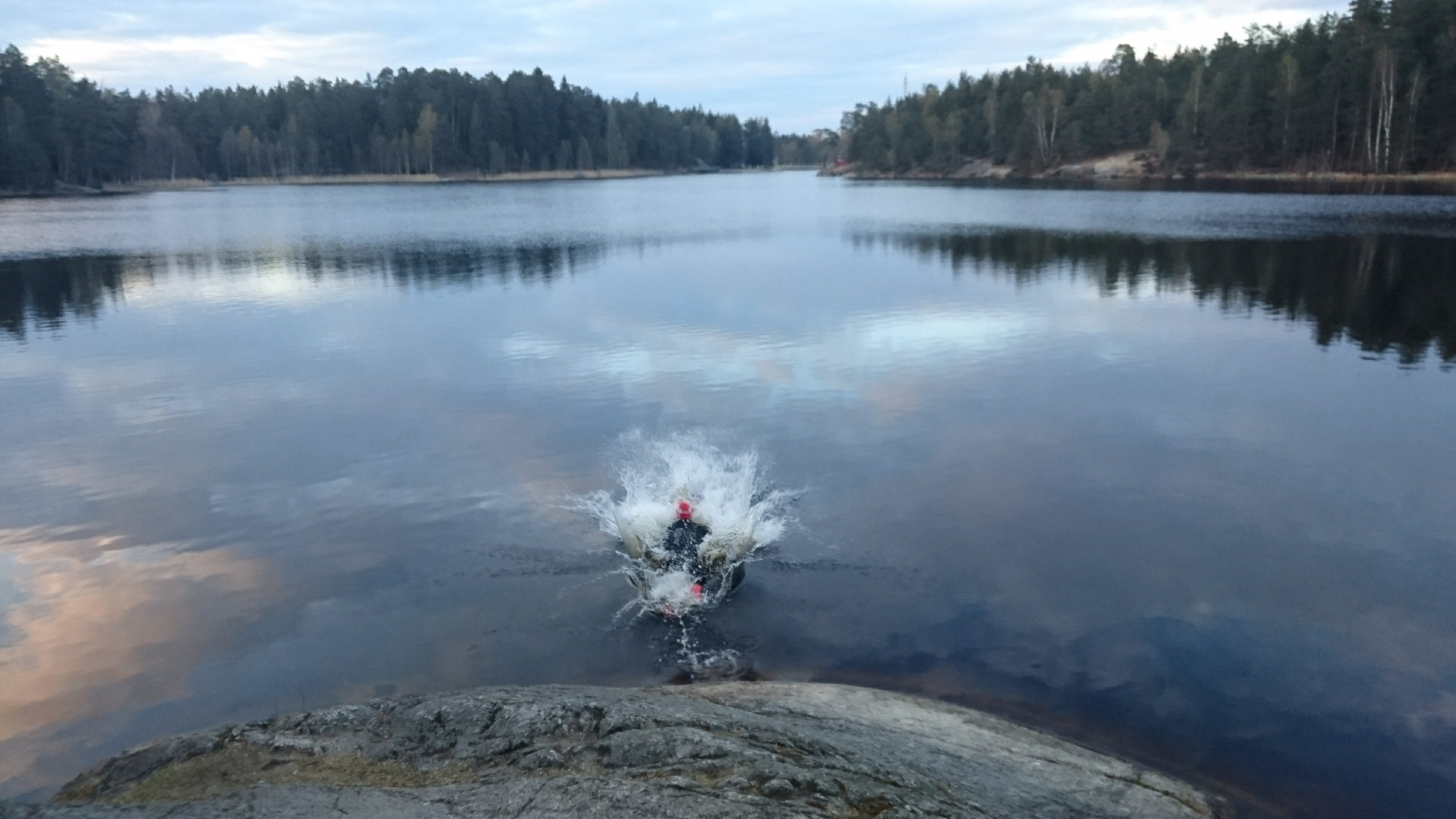 Micke i från berghällen, Nedre Rudan.