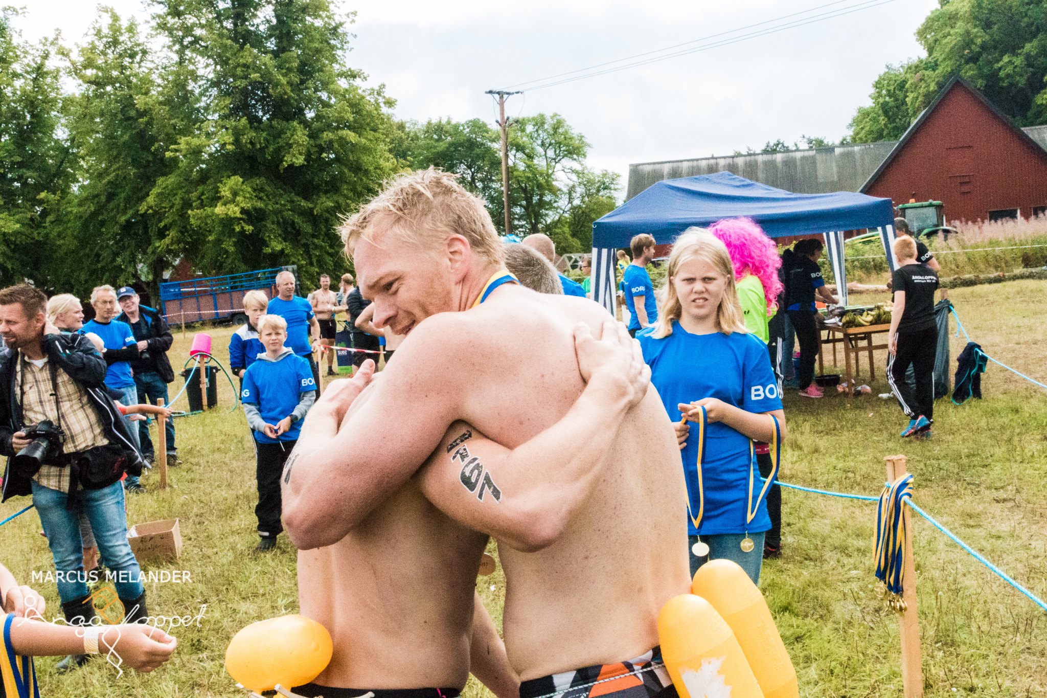 Andreas och Tomas. Ångaloppet 2017.